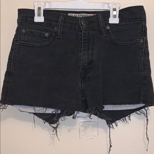Levi shorts.
